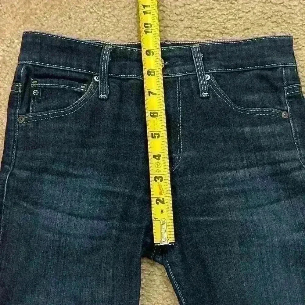 AG Jeans Women’s Size 24 Farrah High Rise Skinny Crop Dark Wash Jeans - Picture 9 of 10